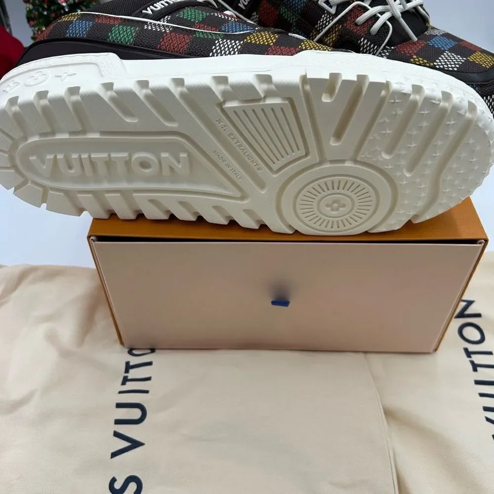 Men’s Louis Vuitton X Murakami trainer sneakers size 10 fits 11 US made in Italy - Picture 11 of 13